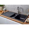 Picture of Thomas Denby Harmony MB Basalt 1.5 Ceramic Sink