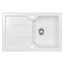 Picture of Thomas Denby: Thomas Denby Harmony Compact White Ceramic Sink