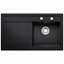 Picture of Thomas Denby: Thomas Denby Opus Compact Black Ceramic Sink