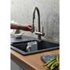 Picture of Clearwater Toledo 3 In 1 Pull Out Filter Matt Black Tap