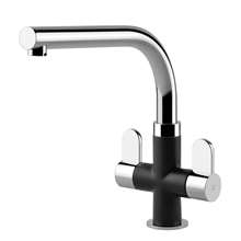 Picture of Clearwater Miram Chrome and Onyx Tap