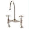 Picture of Clearwater Cottage Bridge Brushed Nickel Tap