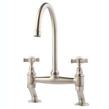 Picture of Clearwater Cottage Bridge Brushed Nickel Tap