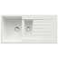 Picture of Clearwater: Clearwater Tivoli D150 White Granite Sink