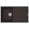 Picture of Clearwater Carina D100S Mocha Granite Sink