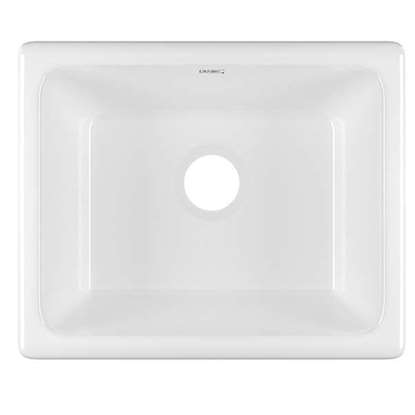 Picture of Clearwater: Clearwater Saxon 560 White Cast Iron Sink