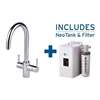 Picture of InSinkErator 4N1 Brushed Steel J Steaming Hot Water Tap Pack