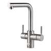 Picture of InSinkErator 4N1 Brushed Steel L Steaming Hot Water Tap Pack