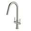 Picture of Clearwater: Clearwater Topaz J Twist & Spray Brushed Nickel Tap