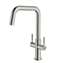Picture of Clearwater: Clearwater Topaz U Twist & Spray Brushed Nickel Tap