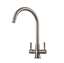 Picture of Clearwater: Clearwater Davina J Twist & Spray Brushed Nickel Tap
