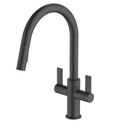 Picture of Clearwater: Clearwater Kira Pull Out Matt Black Tap