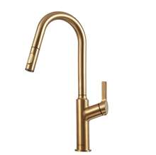 Picture of Clearwater Karuma Pull Out Brushed Brass Tap