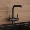 Picture of InSinkErator 4N1 Velvet Black L Steaming Hot Water Tap Only