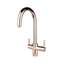Picture of InSinkErator: InSinkErator 3N1 Rose Gold J Steaming Hot Water Tap Only