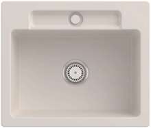 Picture of Villeroy & Boch Siluet 60S Cream Ceramic Sink