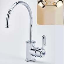 Picture of Perrin & Rowe Armstrong Mini Instant Hot Polished Brass Tap
