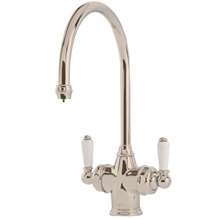 Picture of Perrin and Rowe Parthian Polished Nickel 3 in 1 Filter Tap