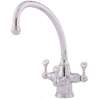 Picture of Perrin and Rowe Etruscan Pewter 3 in 1 Filter Tap
