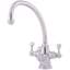 Picture of Perrin & Rowe: Perrin and Rowe Etruscan Pewter 3 in 1 Filter Tap
