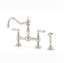 Picture of Perrin & Rowe: Perrin & Rowe Provence Rinse Polished Nickel Tap