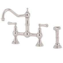 Picture of Perrin & Rowe Provence Rinse Pewter Tap