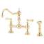 Picture of Perrin & Rowe: Perrin & Rowe Provence Rinse Gold Tap