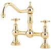 Picture of Perrin & Rowe Provence Crosshead Gold Tap