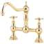 Picture of Perrin & Rowe: Perrin & Rowe Provence Crosshead Gold Tap