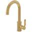 Picture of Perrin & Rowe: Perrin & Rowe Armstrong Satin Brass Tap