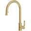 Picture of Perrin & Rowe: Perrin & Rowe Armstrong Pull Out Spray Gold Tap