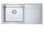Picture of The 1810 Company: The 1810 Company Bordouno 100I Large Stainless Steel Sink