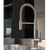 Picture of Gessi Oxygen Hi Tech 29801 Pull Out Brushed Nickel Tap