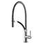 Picture of Gessi: Gessi Helium Professional 29809 Pull Out Brushed Nickel Tap