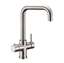 Picture of Reginox: Tribezi Steaming 3 in 1 Brushed Nickel Hot Water Tap