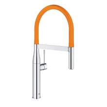 Picture of Grohe Essence Professional Pull-Out Chrome & Orange Tap