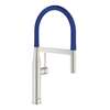 Picture of Grohe Essence Professional Pull-Out Supersteel & Blue Tap