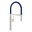 Picture of Grohe: Grohe Essence Professional Pull-Out Supersteel & Blue Tap