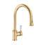 Picture of Blanco: Blanco Vicus Single Lever Satin Gold Tap