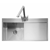 Picture of Caple Cubit 100 Stainless Steel Sink And Washington Tap Pack 